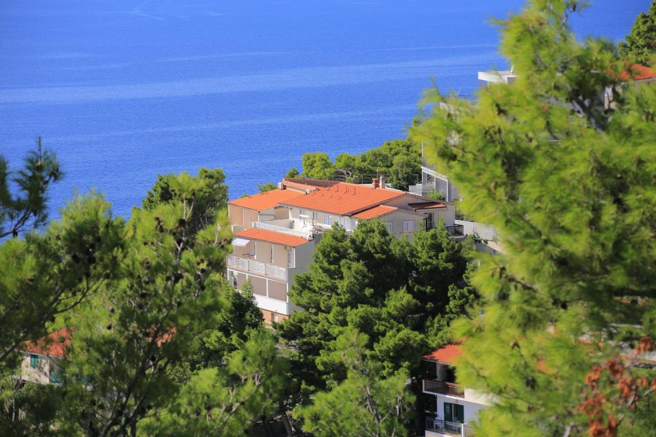 Apartments By The Sea Brela, Makarska - 6688 エクステリア 写真